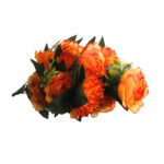 Buque c/ 18 galhos rosa e crisantemo 54cm ref 5355 SMO Import