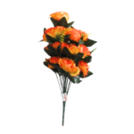 Buque c/ 18 galhos rosa e crisantemo 54cm ref 5355 SMO Import