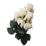 Buque c/ 09 galhos de botao rosa 45cm ref 5446 SMO Import