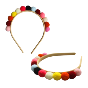 Tiara color bolinha infantil ref 33136 Lucio Armarinhos