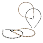 Pacote c/ 12 tiaras perola mini cabelo 2397 Lucio Armarinhos