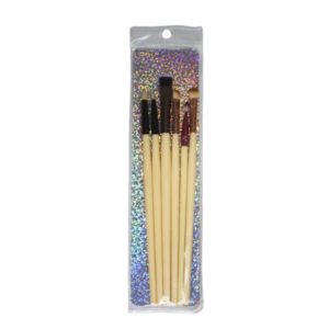 Kit c/ 06 pinceis para maquiagem ref 4211 Lucio Armarinhos