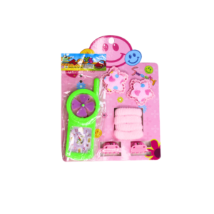 Cartela rabico cabelo infantil c/ brinquedo 6390 Lucio Armarinhos