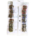 Pacote c/ 12 piranha cromada mini 6322 Lucio Armarinhos