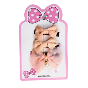 Kit c/ 03 tic tac cabelo infantil mini laco 6815 Lucio Armarinhos