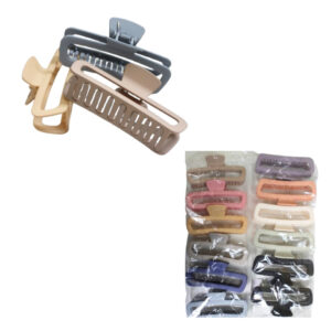 Prendedor de cabelo piranha reta color 9154 Lucio Armarinhos