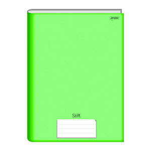 Caderno 96 folhas brochura 20x27,5cm verde ref 62 Jandaia