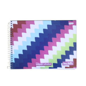 Caderno desenho 80 folhas espiral 27,5x20cm stella 75111 Jandaia
