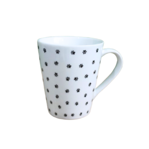 Caneca 290 ml tulipa pets porcelana ref pet-004 Terramada