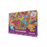 Caixa c/ 12 tinta guache 12 cores 15ml chocolix ref ech04fp Maste