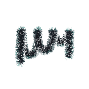 Festao natalino 02mtsx15cm verde nevado ref fes0028 Multiart