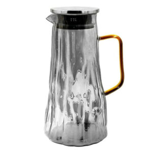 Jarra 1,8 lts vidro borossilicato c/tpa inox bridge 13434 Wellmix