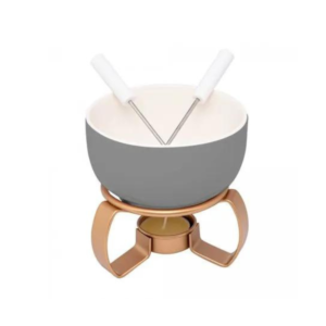 Conjunto fondue 04 pcs ceramica aspen ref 5878 Lyor Coliseu