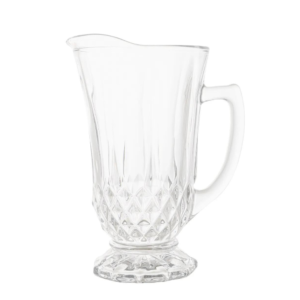 Jarra 1,25 lts vidro diamante sem tampa ref 7063 Lyor Coliseu