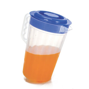 Produto Jarra 3,8 lts canelada c/ tampa plastico ref 2009 Ercaplast