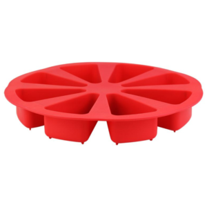 Forma de silicone 27x05cm redonda pedaco bolo ck5278 Clink