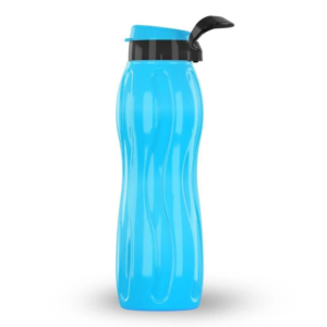 Garrafa 1000 ml squeeze plastico neon azul ref md293 Etilux