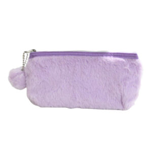 Necessaire 22x4,5x11cm tecido c/ cheviro pom pom 6071 Amigold