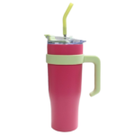 Copo termico 1200 ml c/ canudo e tampa ref 6210 Amigold