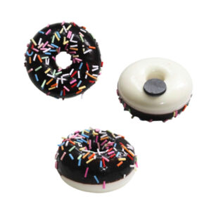 Enfeite decorativo imã geladeira donuts ref 6287 Amigold