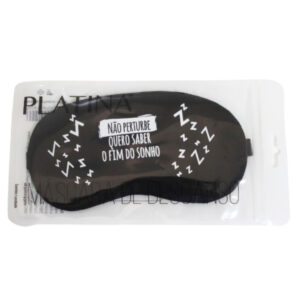 Mascara p/ dormir poliester 18,5x9,5cm ref cb1421 C3b Comercio
