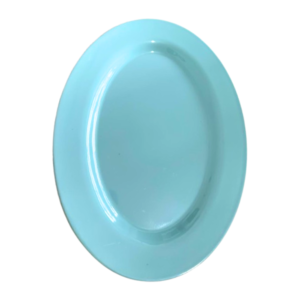 Travessa 35cm oval melamina azul ref 4014cb Sakes