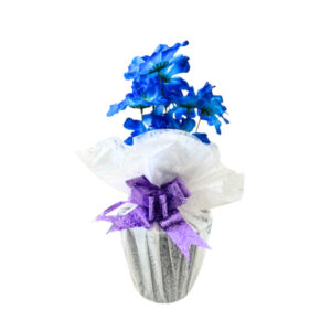 Vaso de flor c/ 10 galhos artificiais R Distribuidora