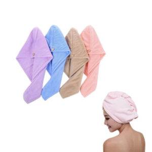 Toalha 60x25cm poliester para cabelo ref f0325 FWB