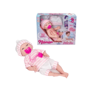 Boneca bebe doce vida reborn hora de nanar ref 478 Adijomar