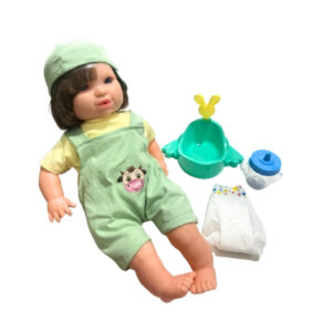 Boneco baby cinos faz xixi c/ acessorios ref 2430 Anjo Brinquedos