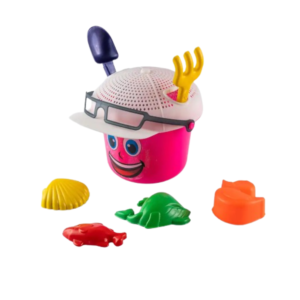 Kit balde de praia luluzinho c/ acessorios ref rb20 Rei do Balde