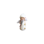 Enfeite decorativo de natal anjo 15cm feltro ref nat0201 Multiart