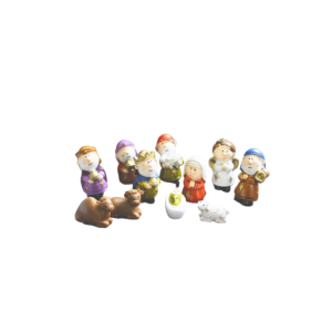 Presepio decorativo natal 11 pcs ref psep0015 Multiart