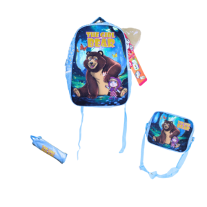 Kit mochila escolar costas + estojo + lancheira bpd33186 Wincy