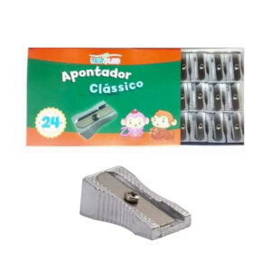 Caixa c/ 24 apontador metalico ref 4207 Leonora