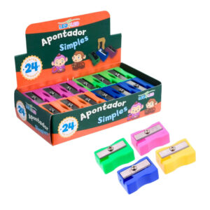 Caixa c/ 24 apontador simples ref 4529 Leonora