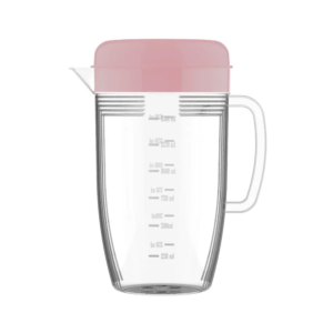 Jarra 4,0 lts plastico graduada c/ tampa rosa ref 1297 Uninjet