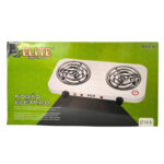 Fogão eletrico portatil mesa 02 bocas 127V ref rj6434 Elite