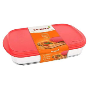 Lasanheira 4,0 lts retangular c/ tampa ref 6822 Nadir Figueiredo