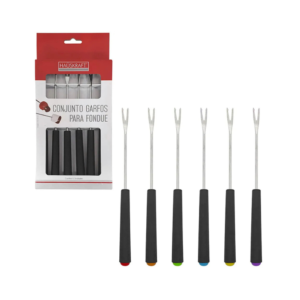 Kit c/ 06 garfos 18cm para fondue ref cjga-005 Etilux