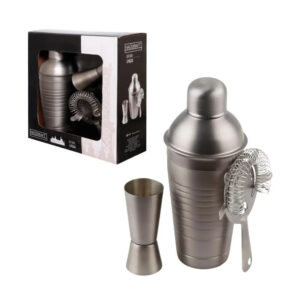 Kit bar 03 pcs fosco coqueteleira/coador/dosador bar003 Etilux