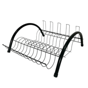 Escorredor de louca mini arco preto 39x36cm ref 4 170 Madefer