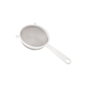 Peneira 14cm redonda inox cabo plastico ref ck4547 Clink