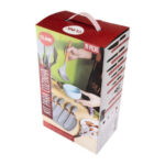 Produto Kit c/ 19 utensilios silicone cozinha cabo madeira ck6302 Clink