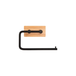 Suporte 15,5x3,3x9,7cm adesivo bambu papel higienico ck7126 Clink