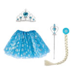 Fantasia menina princesas do gelo c/ 04 pcs hf81806 Interponte