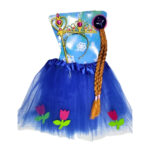 Fantasia menina princesas do gelo c/ 04 pcs hf81806 Interponte