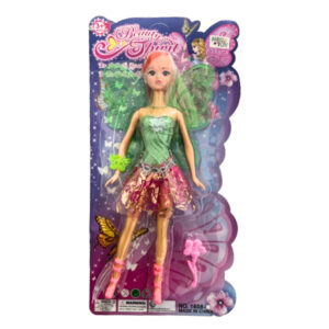 Boneca 30cm fada spirit c/ acessorios ms-5092 OM Utilidades