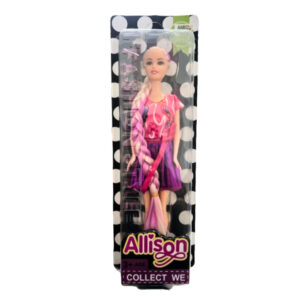 Boneca 28cm allison fashion stylo ref ms5368 OM Utilidades