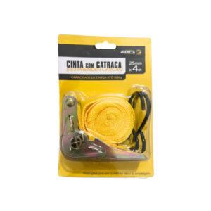 Cinta 4,0 mts c/ catraca de metal p/ cargas fma105 V Madalozzo